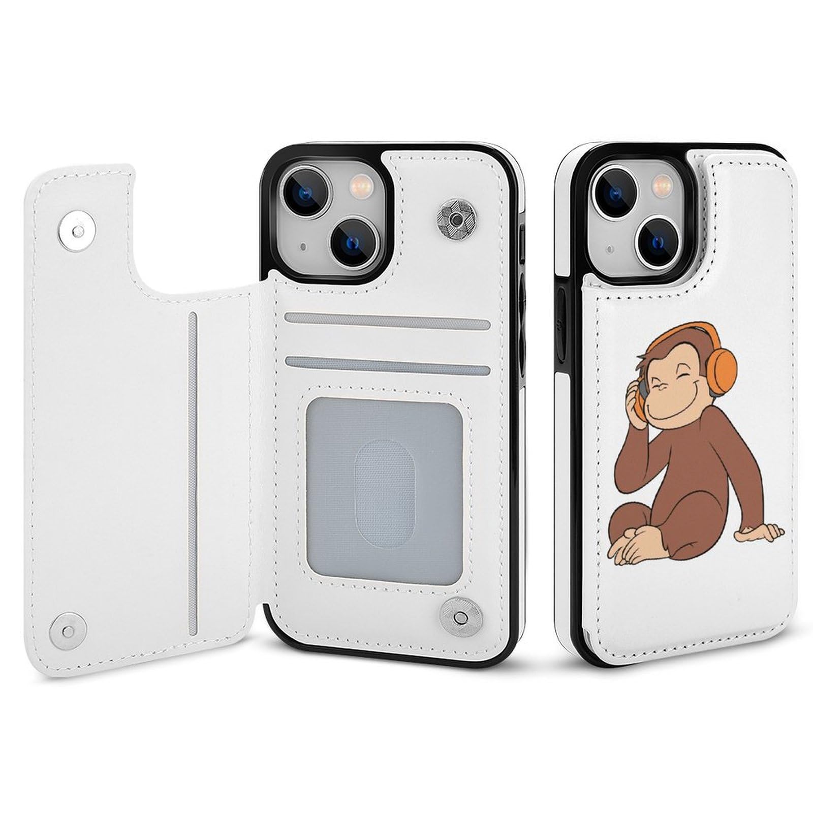 Amazon.co.jp: iPhone 16 Proケース 手帳型 おさるのジョージ